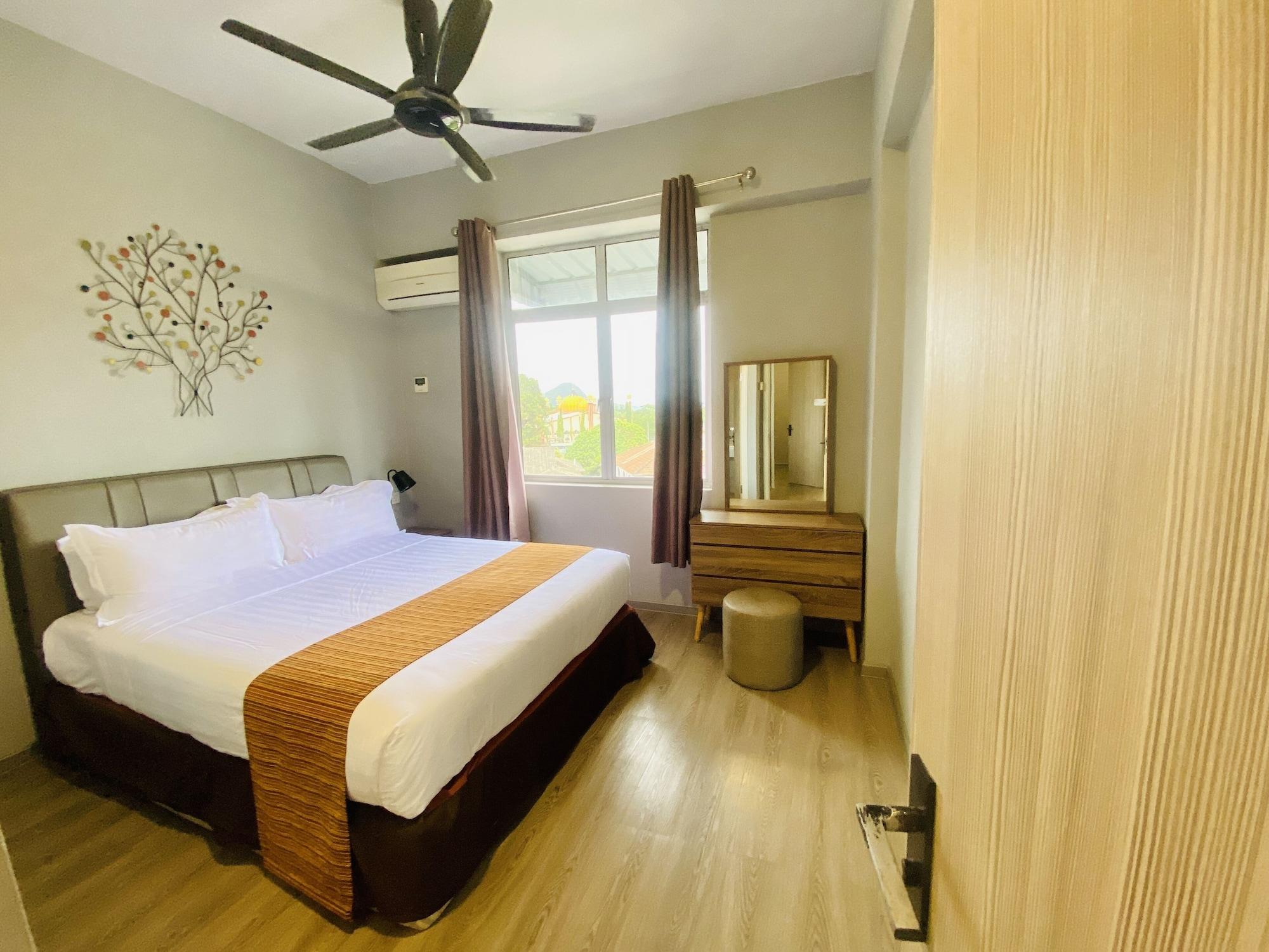 Seaview Apartment Kuah Bagian luar foto
